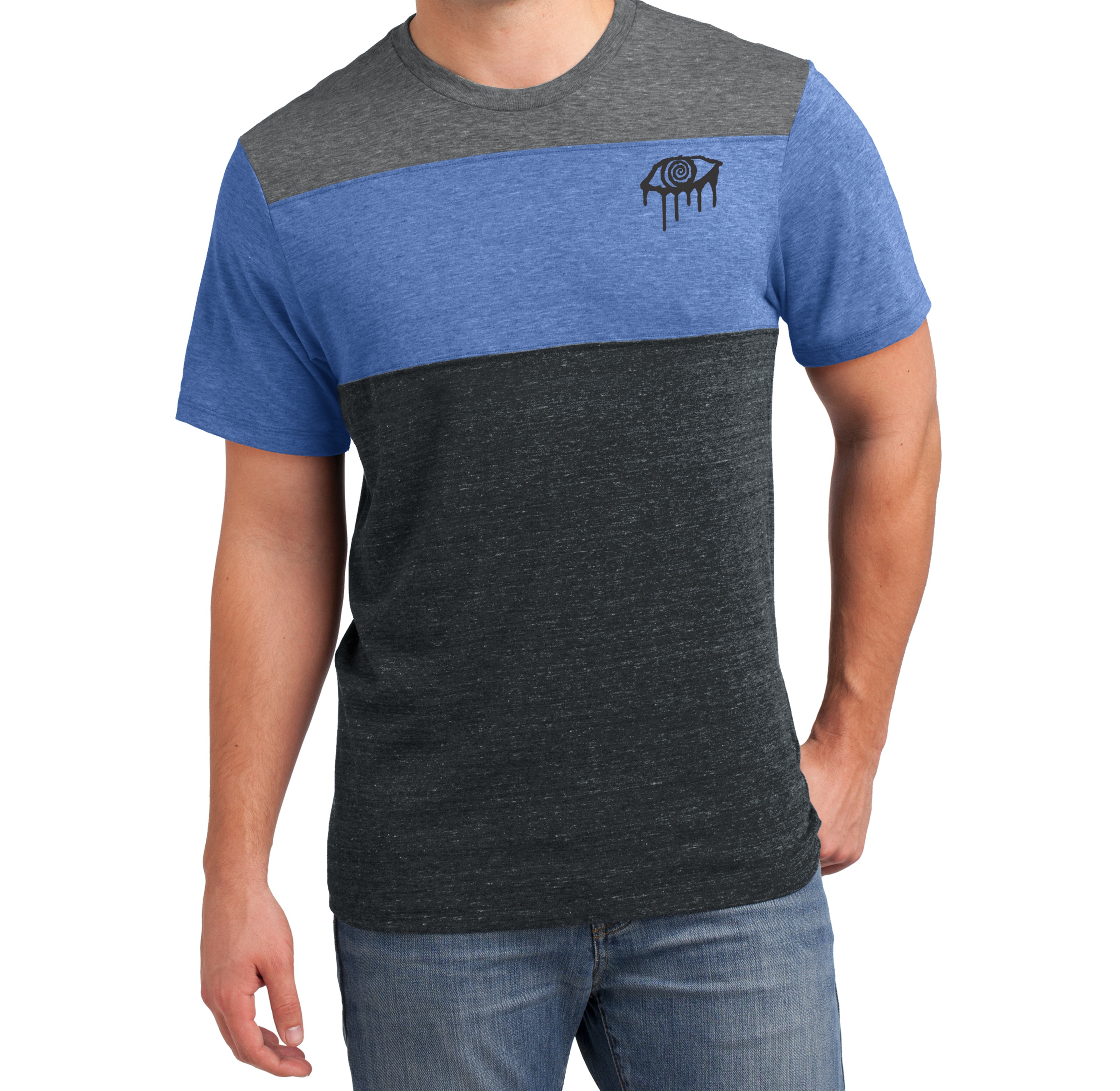 Shado Tri Color Tee | Shado Clothing